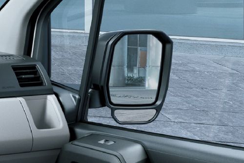 Toyota Hiace (2023-2024) Drivers Side Mirror Rear Angle