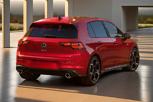 Golf GTI Rear angle view