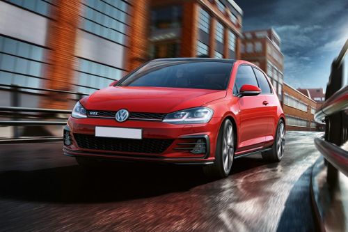 Golf TDI Front angle low view