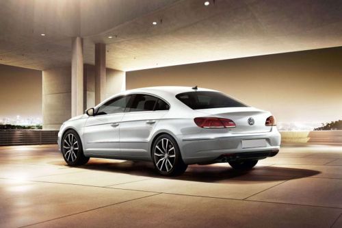 Rear Cross Side View of Volkswagen CC