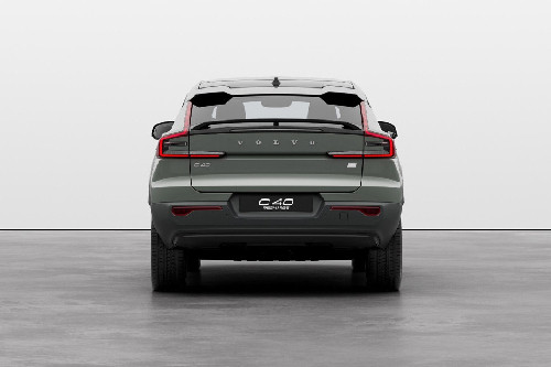 Full Rear View of Volvo C40 Recharge