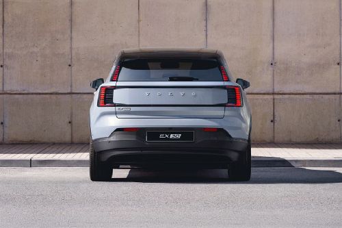 Full Rear View of Volvo EX30
