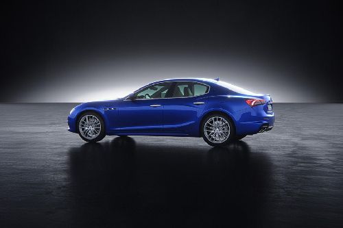 Rear Cross View of Maserati Ghibli
