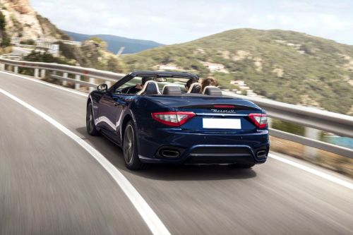 Rear Medium View of Maserati GranCabrio (2012-2021)