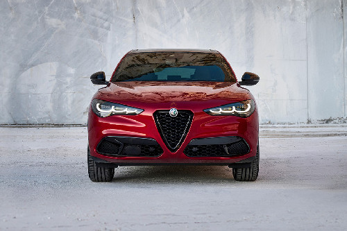 Full Front View of Stelvio