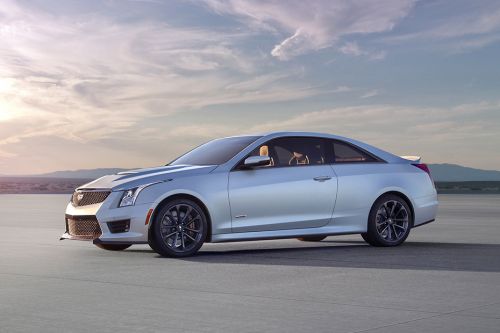 ATS-V COUPE Front angle low view