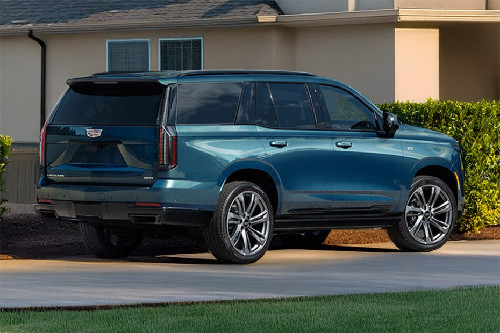 Escalade Rear angle view