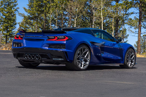 CORVETTE ZR1 Rear angle view