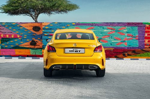 Full Rear View of MG GT