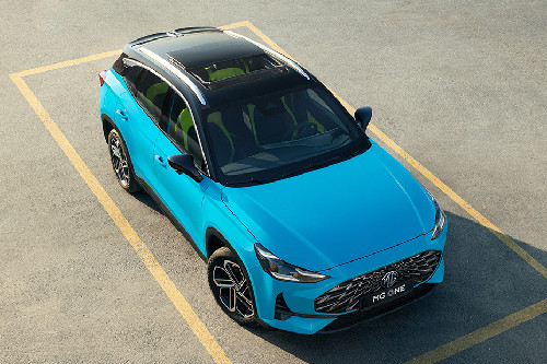 MG One Front Cross Side View