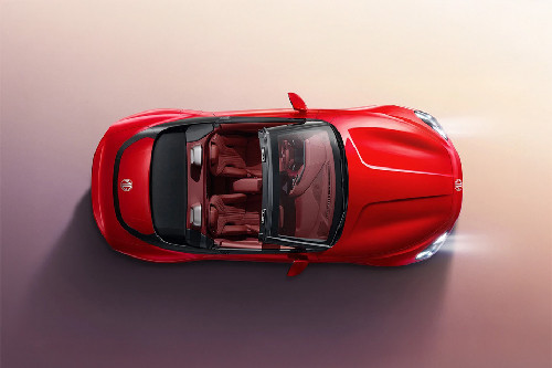 Top View of Cyberster