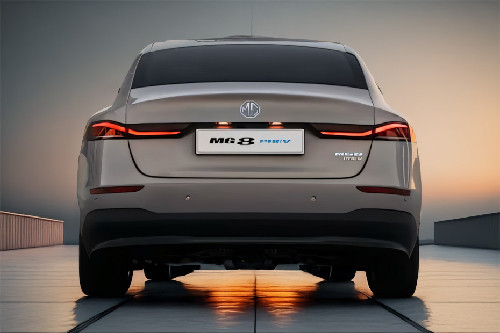 Full Rear View of MG 8 PHEV