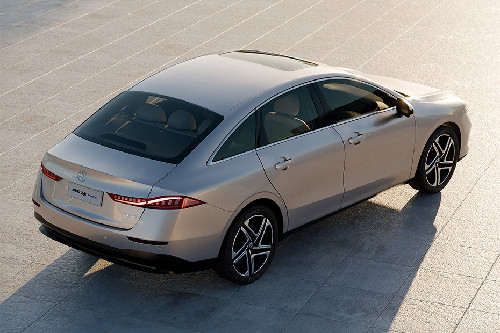 8 PHEV Rear angle view