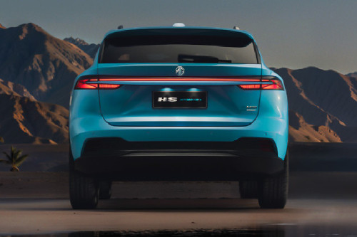 Full Rear View of MG HS  Hybrid