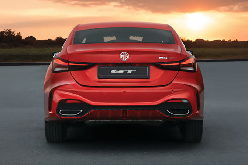 Full Rear View of MG GT