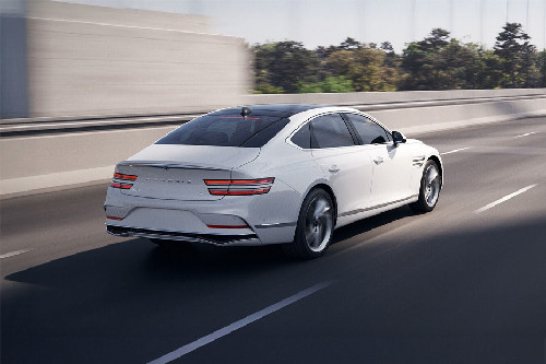 G80 Rear angle view