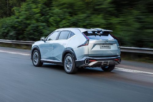 Rear Cross Side View of GAC EMKOO HEV