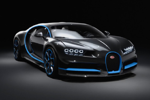 Bugatti Chiron Front Medium View