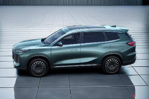 Rear Cross View of Chery  Tiggo 8