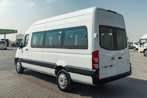 Rear Cross Side View of JAC Sunray