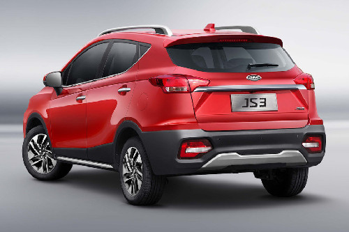 Rear Cross Side View of JAC JS3