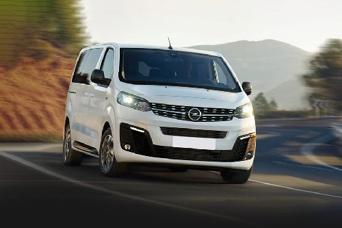 Zafira Life Front angle low view