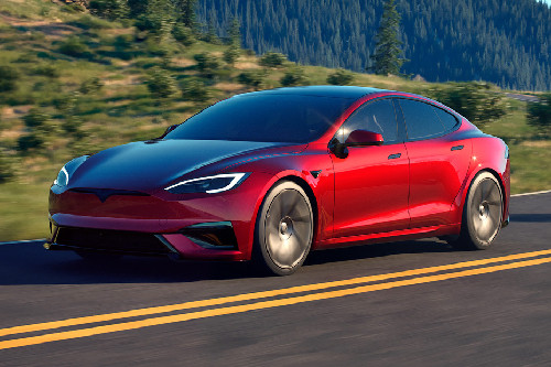 Model S Front angle low view