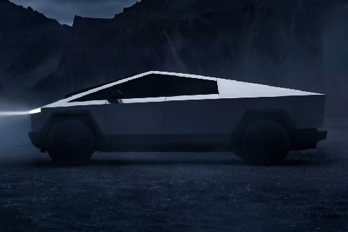 Cybertruck Side view