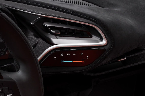 Front AC Controls of Ferrari 296 Speciale