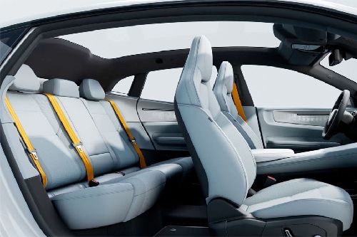 Polestar 4 Front And Rear Seats Together