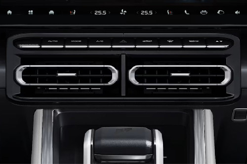 Front AC Controls of Jetour T1