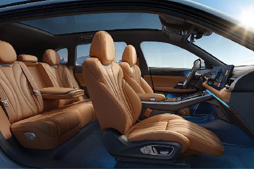 XPENG G9 Front And Rear Seats Together