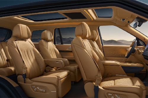 XPENG GX Front And Rear Seats Together
