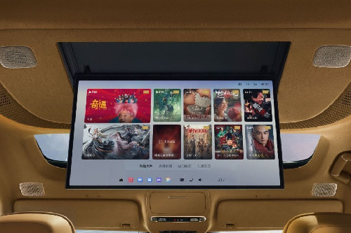 Rear Seat Entertainment of XPENG GX