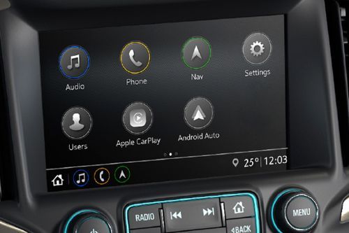 Terain Denali touch screen