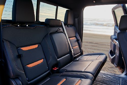 GMC Sierra AT4 Rear Seats