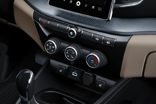Front AC Controls of Lada Vesta Sedan