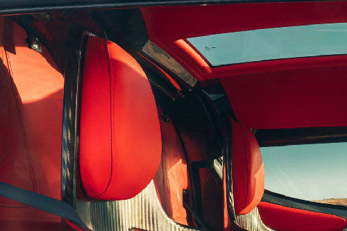 CC850 Front Seat Headrest