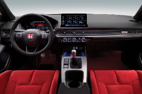 Dashboard View of CIVIC TYPE R