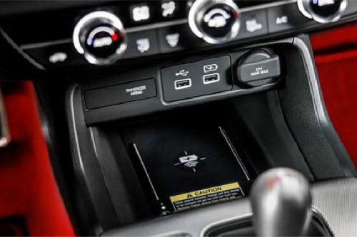 Front AC Controls of Honda CIVIC TYPE R