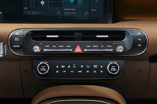 Front AC Controls of Hyundai Palisade