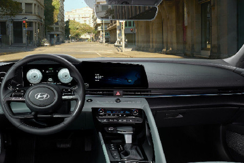 Dashboard View of Elantra