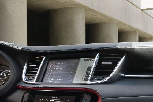 Front AC Controls of Infiniti QX55