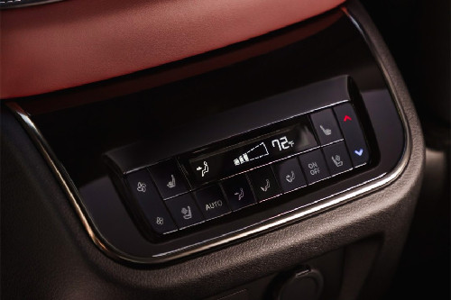 QX80 Rear AC Controls