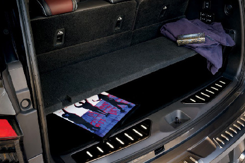 Storage Closer View of Infiniti QX80