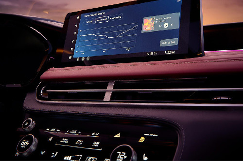 Front AC Controls of Infiniti QX65