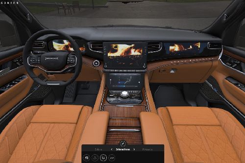 Dashboard View of Grand Wagoneer