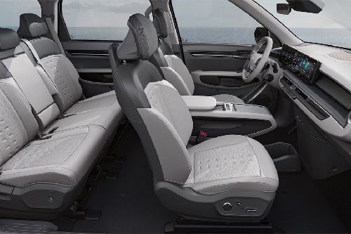 KIA EV9 Front And Rear Seats Together