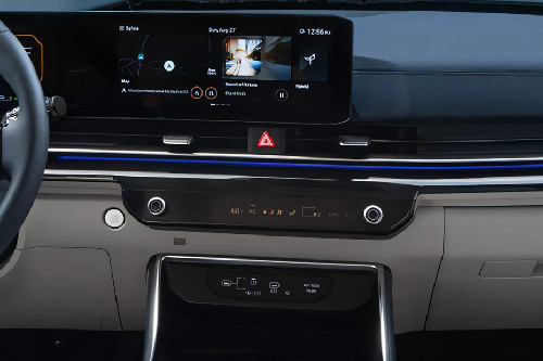 Front AC Controls of KIA Carnival
