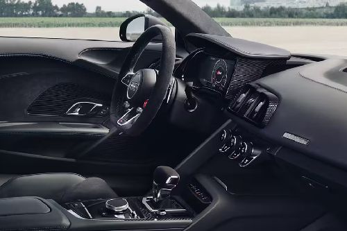 Dashboard View of R8 Coupe